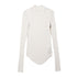 JULIUS 917CUM6 Plaster / High Neck Skinny Top